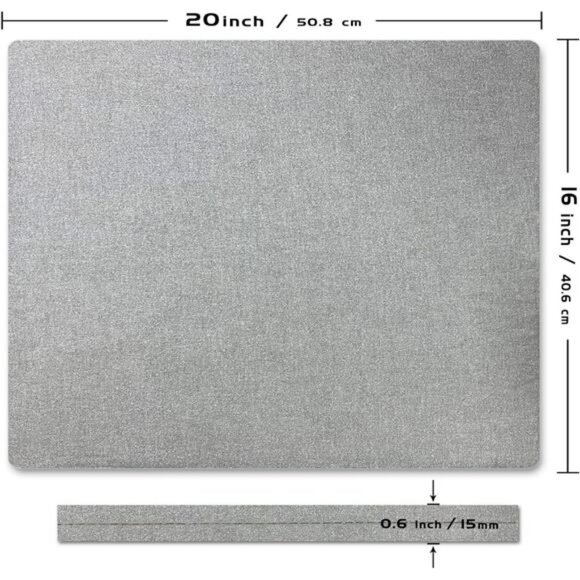 Heat Press Mat 16" x 20" for Easypress Both Sides Applicable - Mat for Heat - Picture 2 of 7